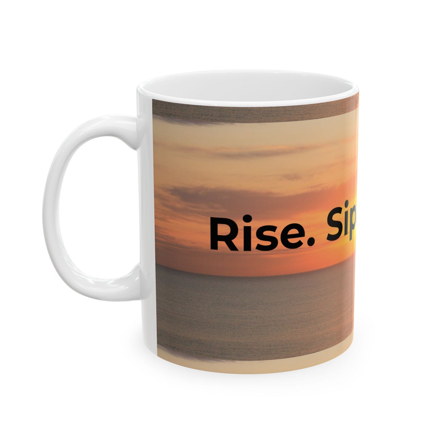Sunset Inspiring Ceramic Mug | Sip. Conquer. Coffee Lover Gift | Motivational Drinkware | 11oz, 15oz Options | Perfect for Home [...]